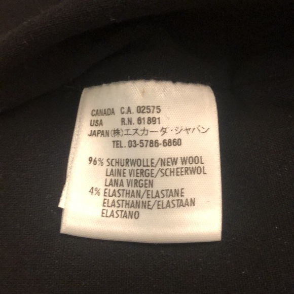 VINTAGE ESCADA MARGARETHA LEY NEW WOOL ROSES PATTERNED PENCIL SKIRT SIZE 34 - Picture 3 of 5